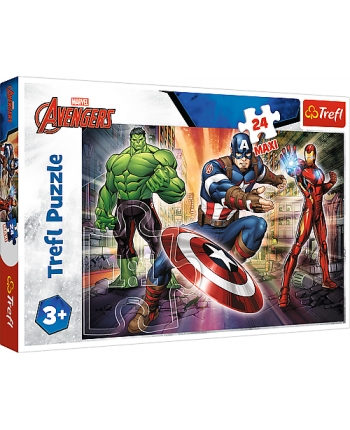 Hračka - Puzzle 24 Maxi Vo svete Avengers