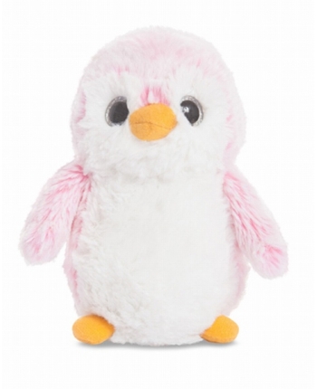 Hračka - Plyšový tučniak Pom Pom ružový (15 cm) 