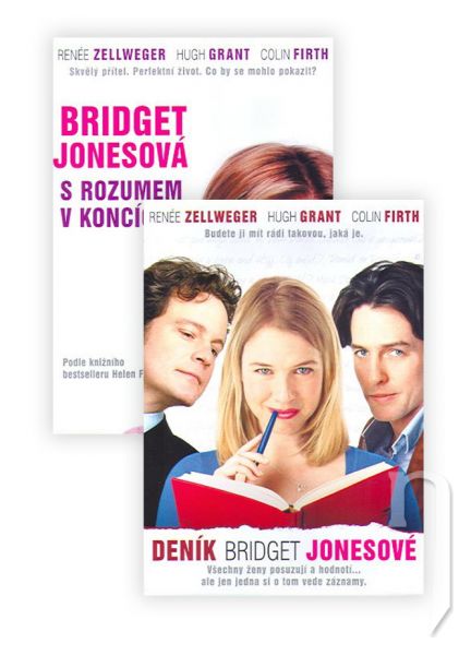 DVD Film - 2x Bridget Jones (2 DVD sada) papierový obal
