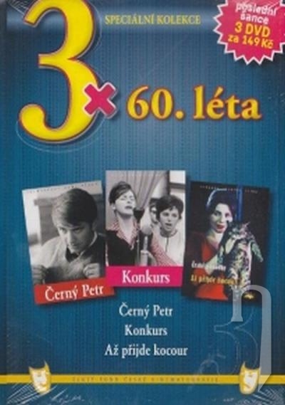 DVD Film - 3x 50 - 60 léta 3 DVD (pap. box)