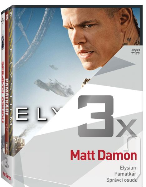 DVD Film - 3x Matt Damon (3 DVD)