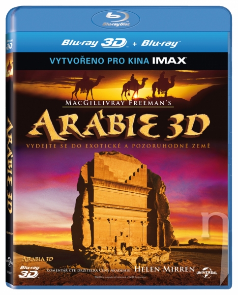 BLU-RAY Film - Arabie 3D