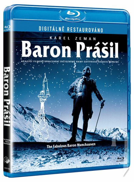 BLU-RAY Film - Baron Prášil - remastrovaná verzia