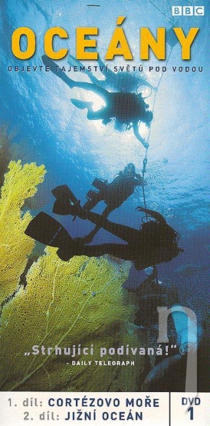 DVD Film - BBC edícia: Oceány 1 - 1. Cortézovo more, 2. Južný oceán (papierový obal)