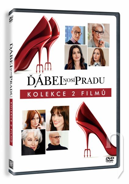 DVD Film - Diabol nosí Pradu 1.+2. 2DVD