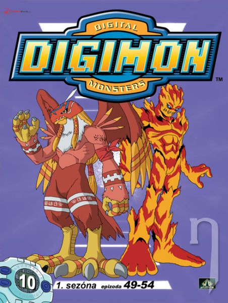 DVD Film - Digimon 1. séria - 10. disk