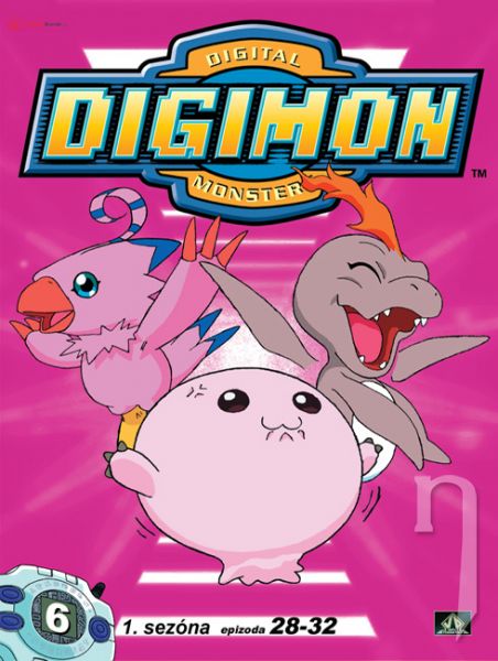 DVD Film - Digimon 1. séria - 6. disk