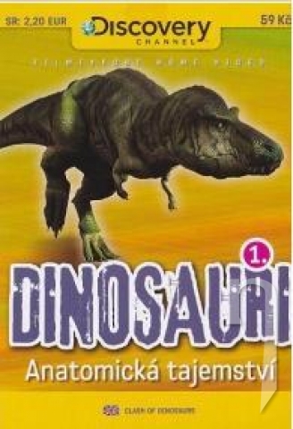 DVD Film - Dinosauri 1. - Anatomické tajomstvá (papierový obal) FE