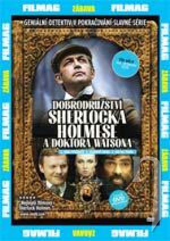 DVD Film - Dobrodružstvo Sherlocka Holmesa a doktora Watsona – 2 séria - 3 diely