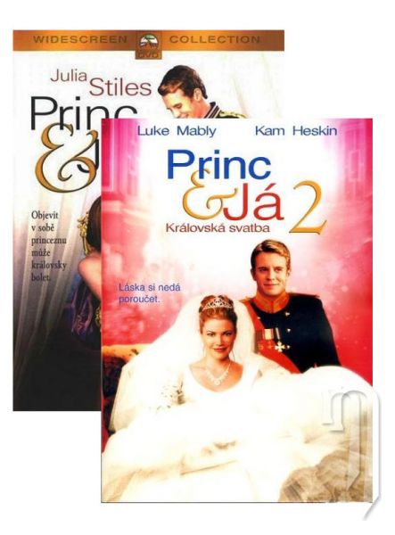 DVD Film - DVD sada: Princ a ja 1 + 2 (papierový obal)