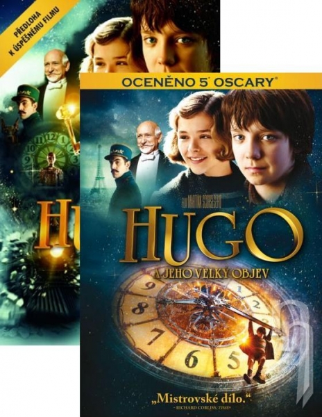 DVD Film - Hugo a jeho veľký objav (DVD + kniha)