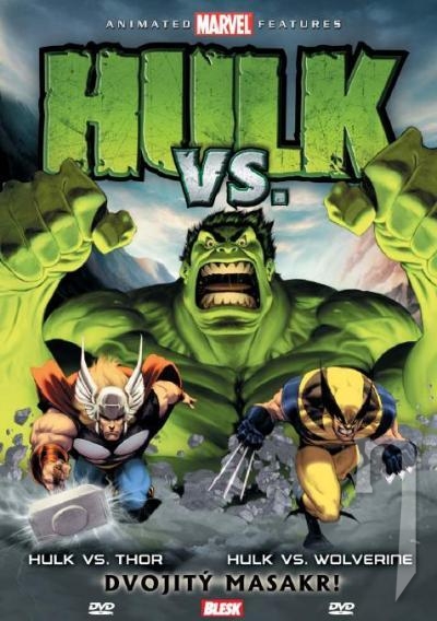 DVD Film - Hulk Vs. Wolverine (papierový obal)
