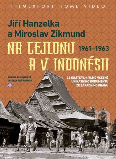 DVD Film - JIŘÍ HANZELKA A MIROSLAV ZIKMUND NA CEJLONU A V INDONÉSII (2 DVD)