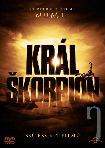 DVD Film - Kolekce: Král Škorpion (4 DVD)