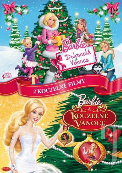 DVD Film - Kolekcia: Barbie a dokonalé Vianoce + Barbie kúzelné Vianoce