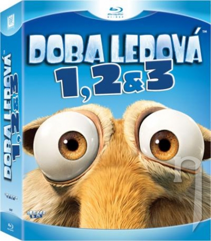 BLU-RAY Film - Kolekcia: Doba ľadová 1,2,3 (3 Blu-ray)
