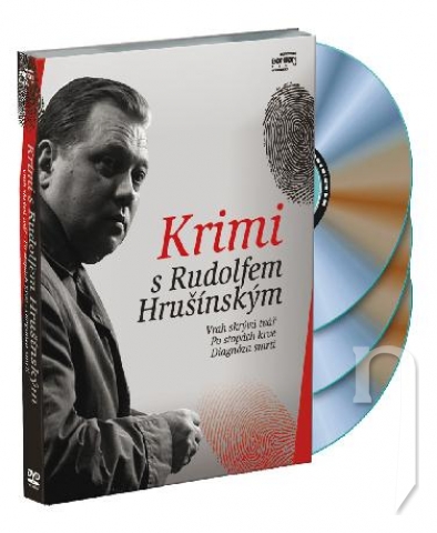 DVD Film - Kolekcia: Krimi s Rudolfom Hrušinským (3 DVD)