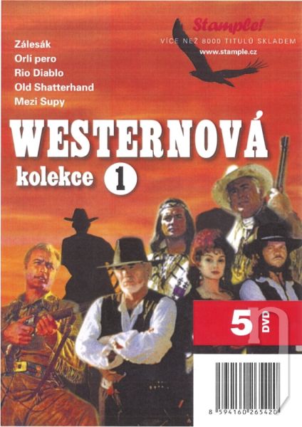 DVD Film - Kolekcia westernová 1 (5 DVD)