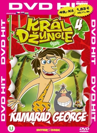 DVD Film - Kráľ džungle 4 (papierový obal)