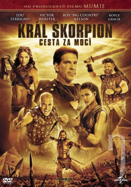DVD Film - Kráľ škorpión: Cesta za mocou