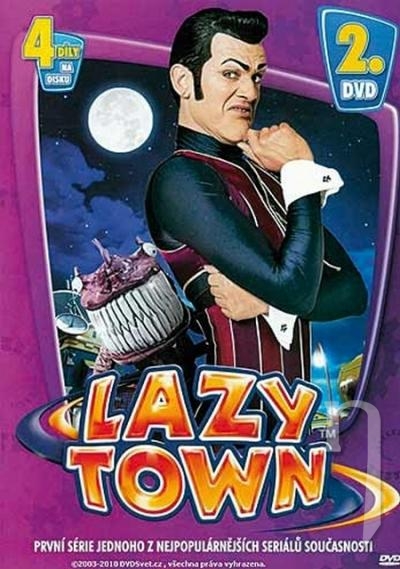 DVD Film - Lazy town DVD II. (slimbox)