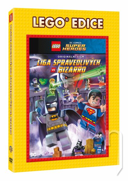 DVD Film - Lego: DC - Liga spravedlivých vs. Bizarro - edice Lego filmy