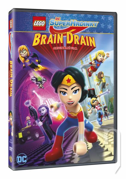 DVD Film - Lego DC Superhrdinky: Brain Drain