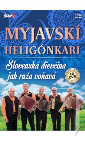 DVD Film - Myjavskí heligónkari - Slovesnká dievčina jak ruža voňavá 1 CD + 1 DVD