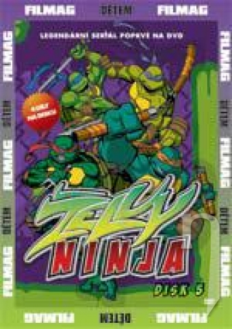 DVD Film - Ninja korytnačky - 5 DVD