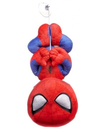 Hračka - Plyšový Spiderman červený visiaci - Marvel (30 cm)
