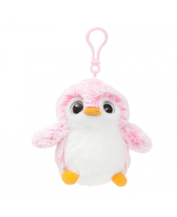 Hračka - Plyšový tučniak ružový - prívesok - Pom Pom (10 cm)