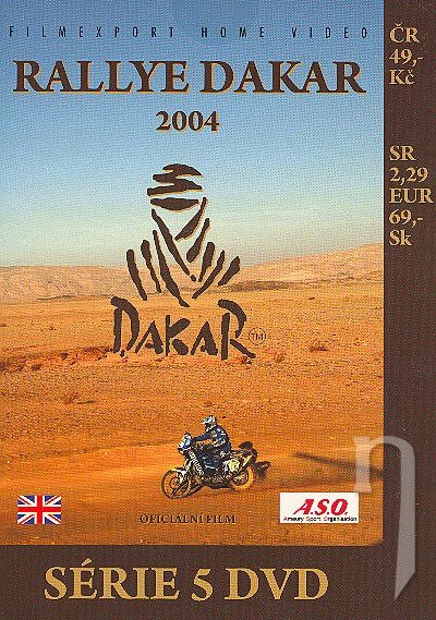 DVD Film - Rallye Dakar - 2. DVD: 2004 (papierový obal) FE 