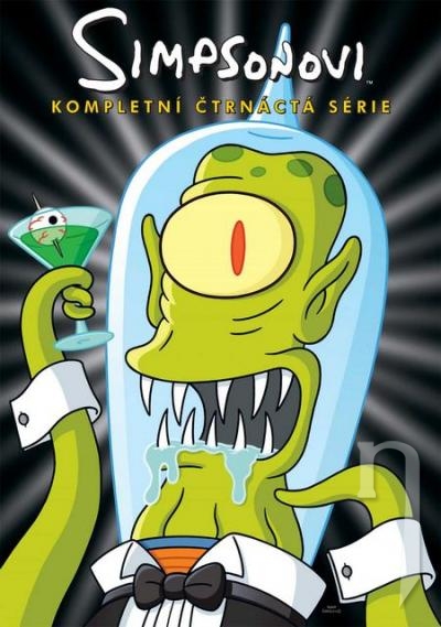 DVD Film - Simpsonovci - 14.séria (4 DVD) (seriál)