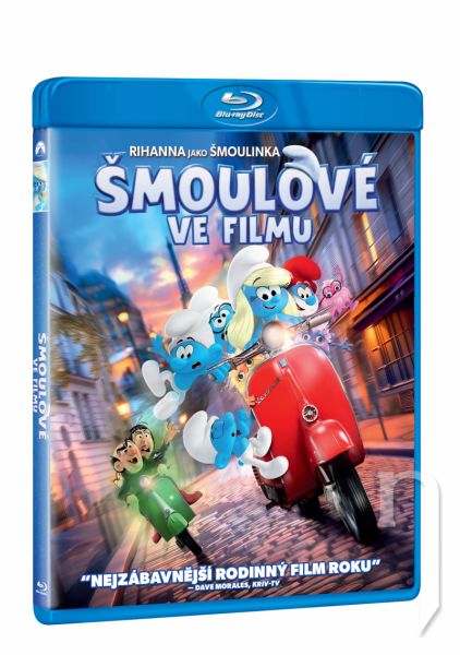 BLU-RAY Film - Šmolkovia vo filme