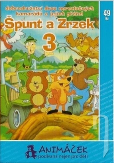 DVD Film - Špunt a Zrzek 3 (papierový obal)