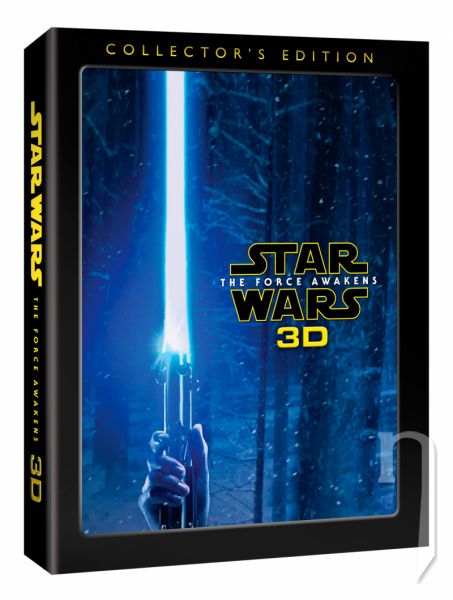 BLU-RAY Film - Star Wars: Sila sa prebúdza 3BD (3D+2D+bonusový disk) digipack