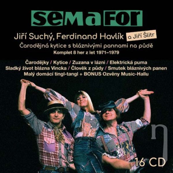 CD - Suchý Jiří / Semafor : Komplet her z let 1971-1979 - 16CD