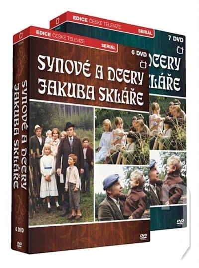 DVD Film - Synové a dcery Jakuba Skláře (13 DVD)