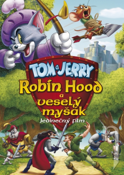 DVD Film - Tom a Jerry: Robin Hood a veselý myšiak