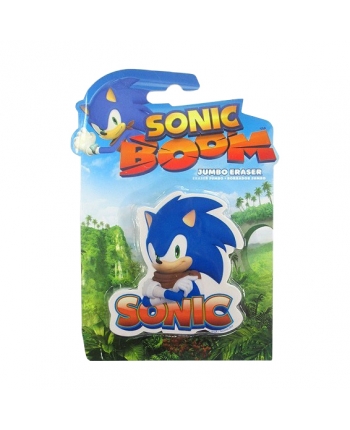 Hračka - Veľká guma na gumovanie - Sonic the Hedgehog - 8 cm