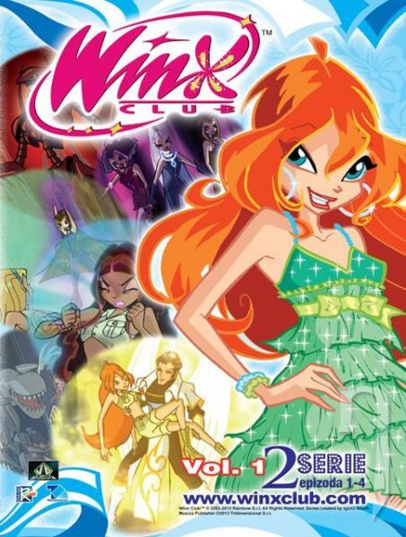 DVD Film - Winx Club séria 2 - (1 až 4 diel)