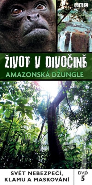 DVD Film - Život v divočine: Amazonská džungla (papierový obal)
