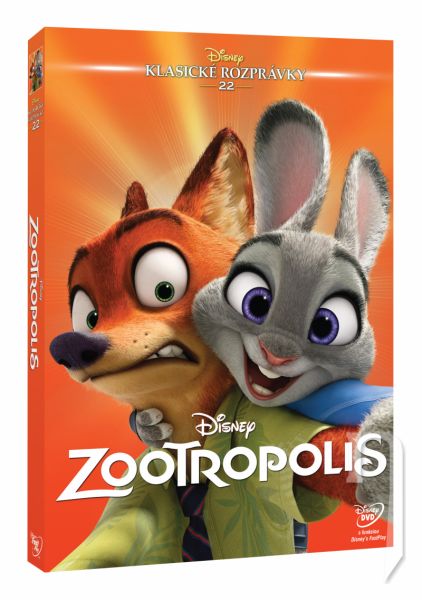 DVD Film - Zootropolis - Disney klasické rozprávky