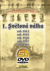 DVD Film - 1. světová válka - rok 1914 - 1918 (5DVD) CO