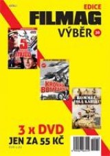 DVD Film - Edícia 3 v 1 ( Kronika bombardéra, 5 pekelných mužov,  Rommel volá Káhiru )