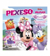 Hračka - Pexeso a omaľovánka - Minnie Mouse - 21,5 x 21,5 cm
