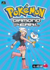 DVD Film - Pokémon Diamond and Pearl 6.- 10.