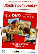 DVD Film - Úžasný svet zvierat 1 - 4 (4 DVD)