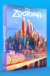 BLU-RAY Film - FAC #62 ZOOTROPOLIS: Město zvířat FullSlip + Lentikulární Magnet EDITION #1 3D + 2D Steelbook™ Limitovaná sběratelská edice - číslovaná (Blu-ray 3D + Blu-ray)