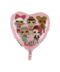 Héliový balón - LOL Surprise - Ružové srdce - 45 cm 